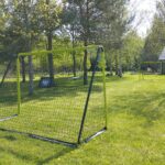 Football Goal Kage in the Garden